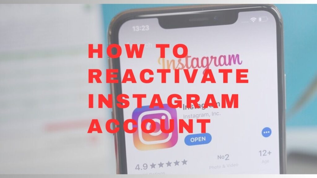 How to Reactivate an Instagram Account